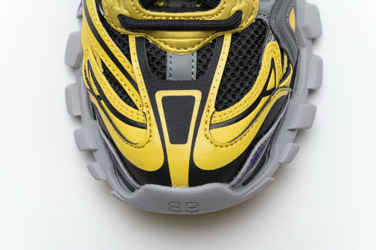 Coco Shoes Balenciaga Track.2 Sneaker Yellow Black 570391 W2GN1 2027 - Cocoshoesvip.net