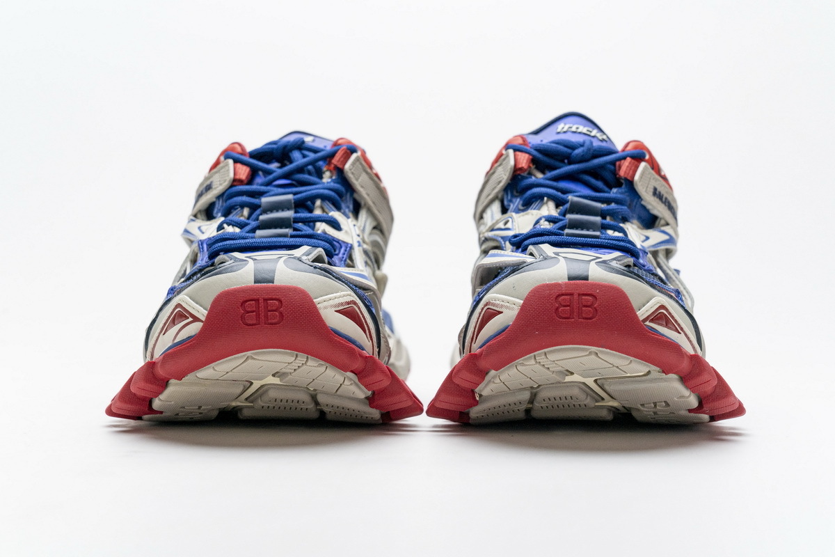 Coco Shoes Balenciaga Track.2 Sneaker Beige Blue 570391 W2GN2 8570 - Cocoshoesvip.net