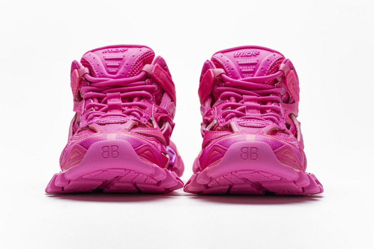 Coco Shoes Balenciaga Track.2 Fluo Pink 568615 W2FC1 5845 - Cocoshoesvip.net