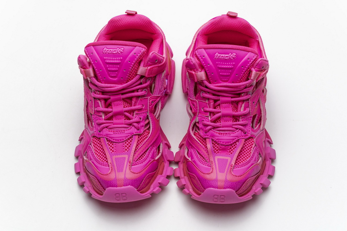 Coco Shoes Balenciaga Track.2 Fluo Pink 568615 W2FC1 5845 - Cocoshoesvip.net
