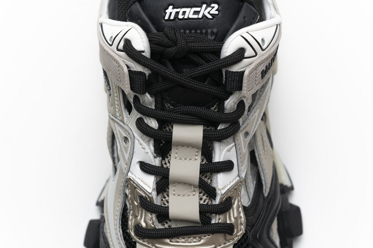 Coco Shoes Balenciaga Track.2 Sneaker Champagne Black 570391 W2GN9 2009 - Cocoshoesvip.net