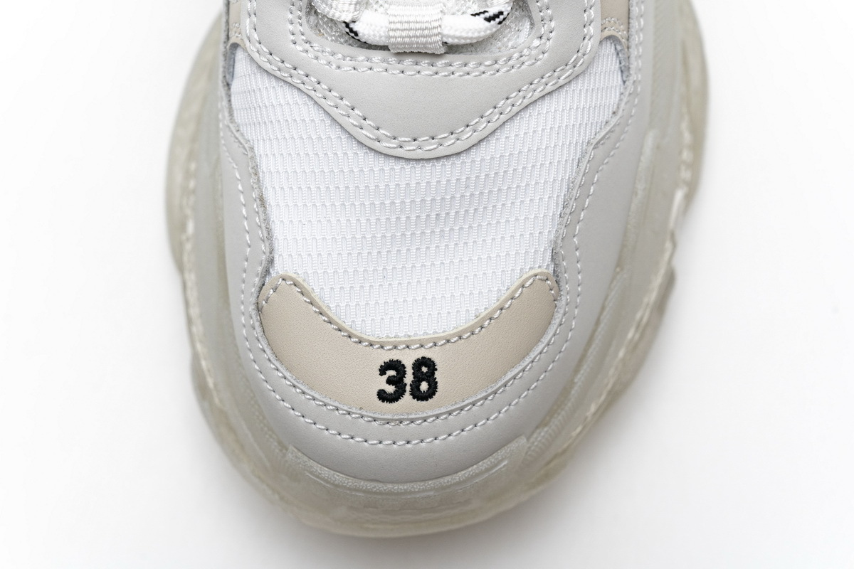 Coco Shoes Balenciaga Triple S White 544351 W09E1 9000 - Cocoshoesvip.net