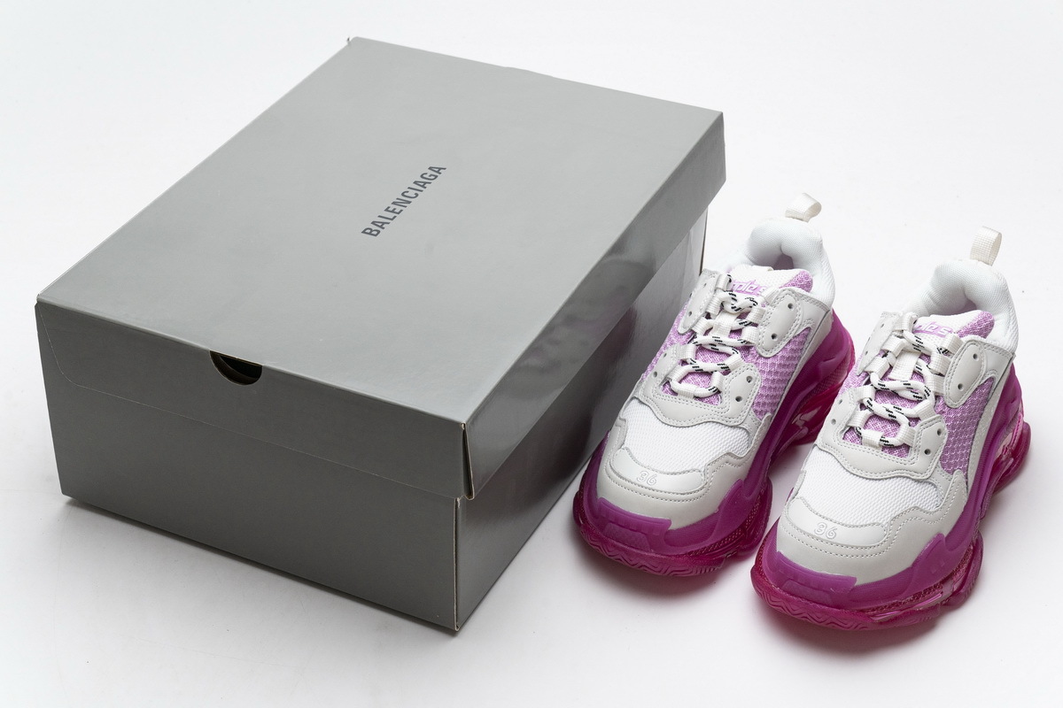 Coco Shoes Balenciaga Triple S White Pink 544351 W09O1 2281 - Cocoshoesvip.net