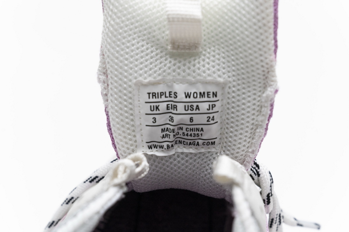 Coco Shoes Balenciaga Triple S White Pink 544351 W09O1 2281 - Cocoshoesvip.net