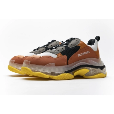 kicks Balenciaga Triple S Black Orange 541624 W09E1 1766 01