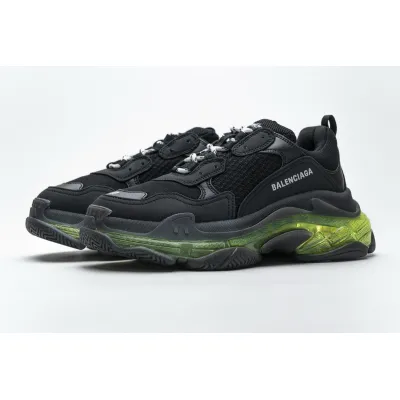 Balenciaga Triple S Black Green 541624 W09O1 2140 01