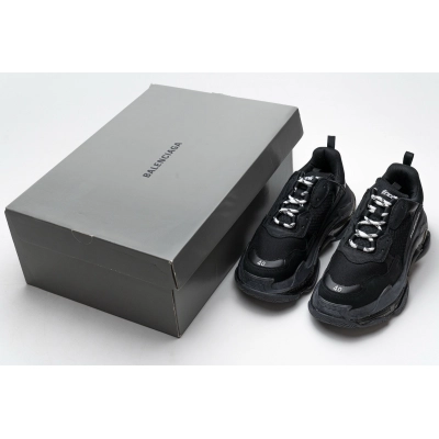 Balenciaga Triple S Clear Sole Black 541624 W09O1 1000 02