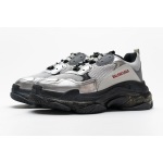 Coco Shoes Balenciaga Triple S Black Silver 541624 W09E1 7320 - Cocoshoesvip.net