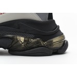 Coco Shoes Balenciaga Triple S Black Silver 541624 W09E1 7320 - Cocoshoesvip.net