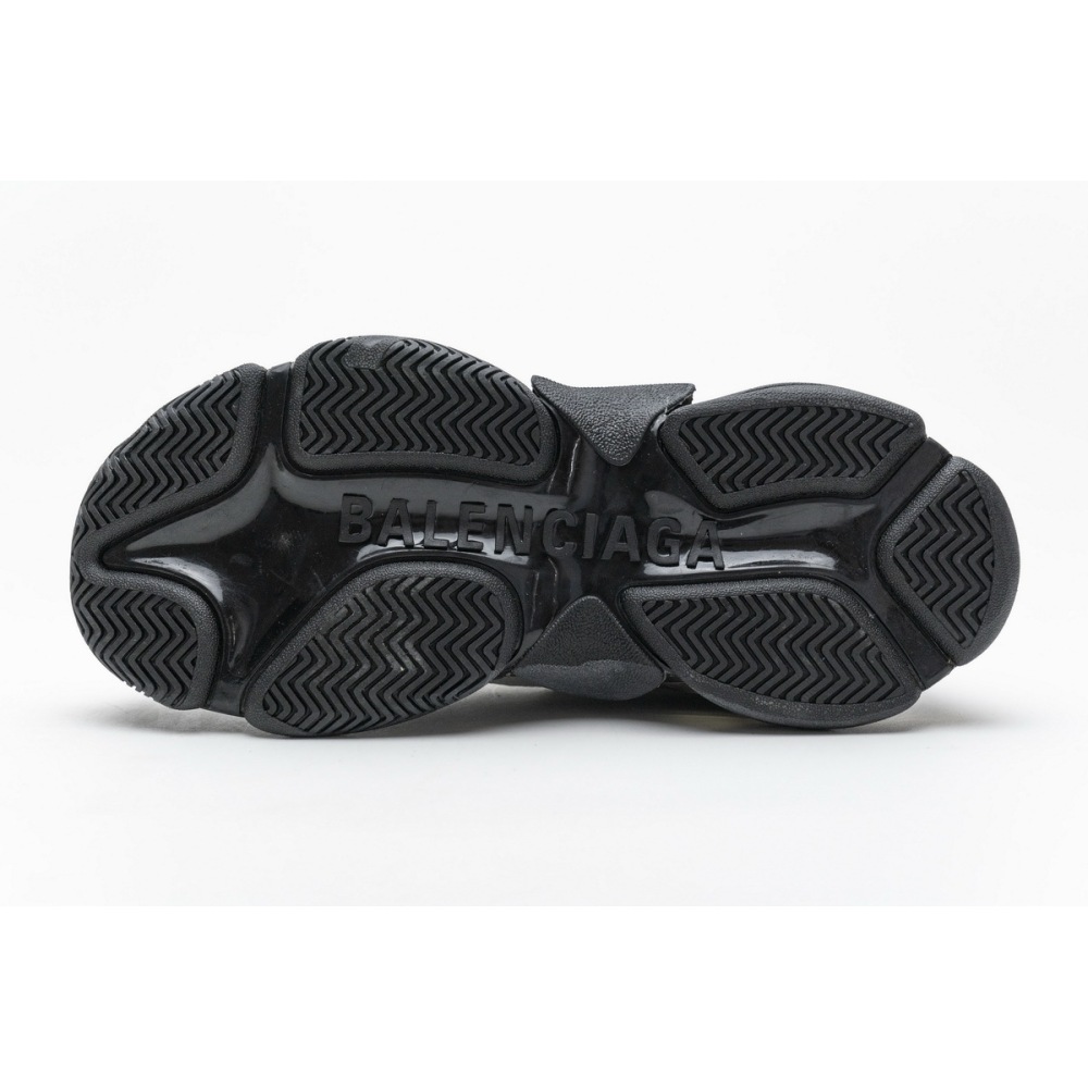 Coco Shoes Balenciaga Triple S Black Silver 541624 W09E1 7320 - Cocoshoesvip.net