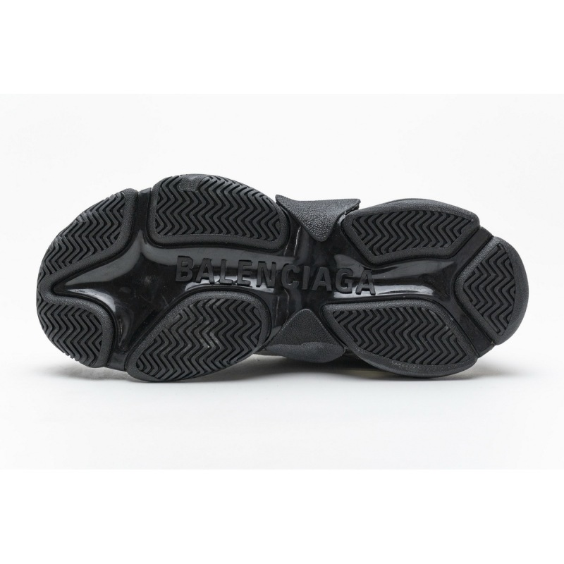 Coco Shoes Balenciaga Triple S Black Silver 541624 W09E1 7320 - Cocoshoesvip.net
