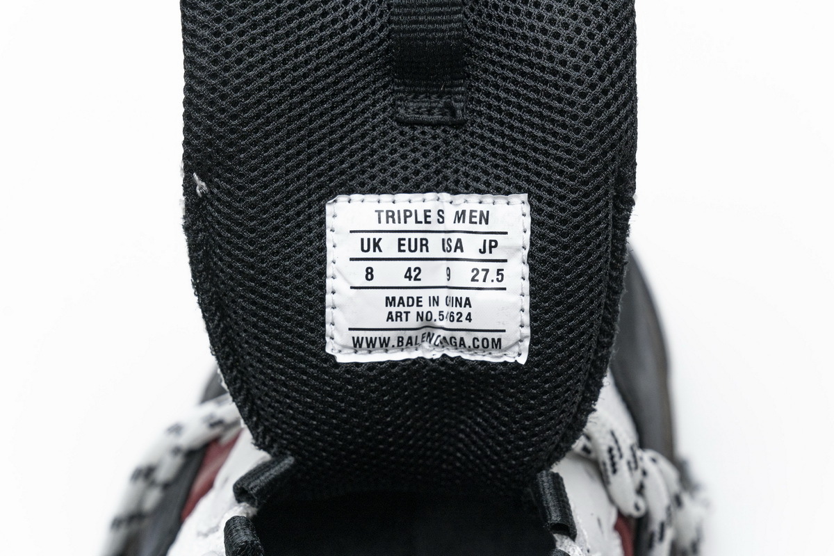 Coco Shoes Balenciaga Triple S Black Brown Red 541624 W09O1 2268 - Cocoshoesvip.net