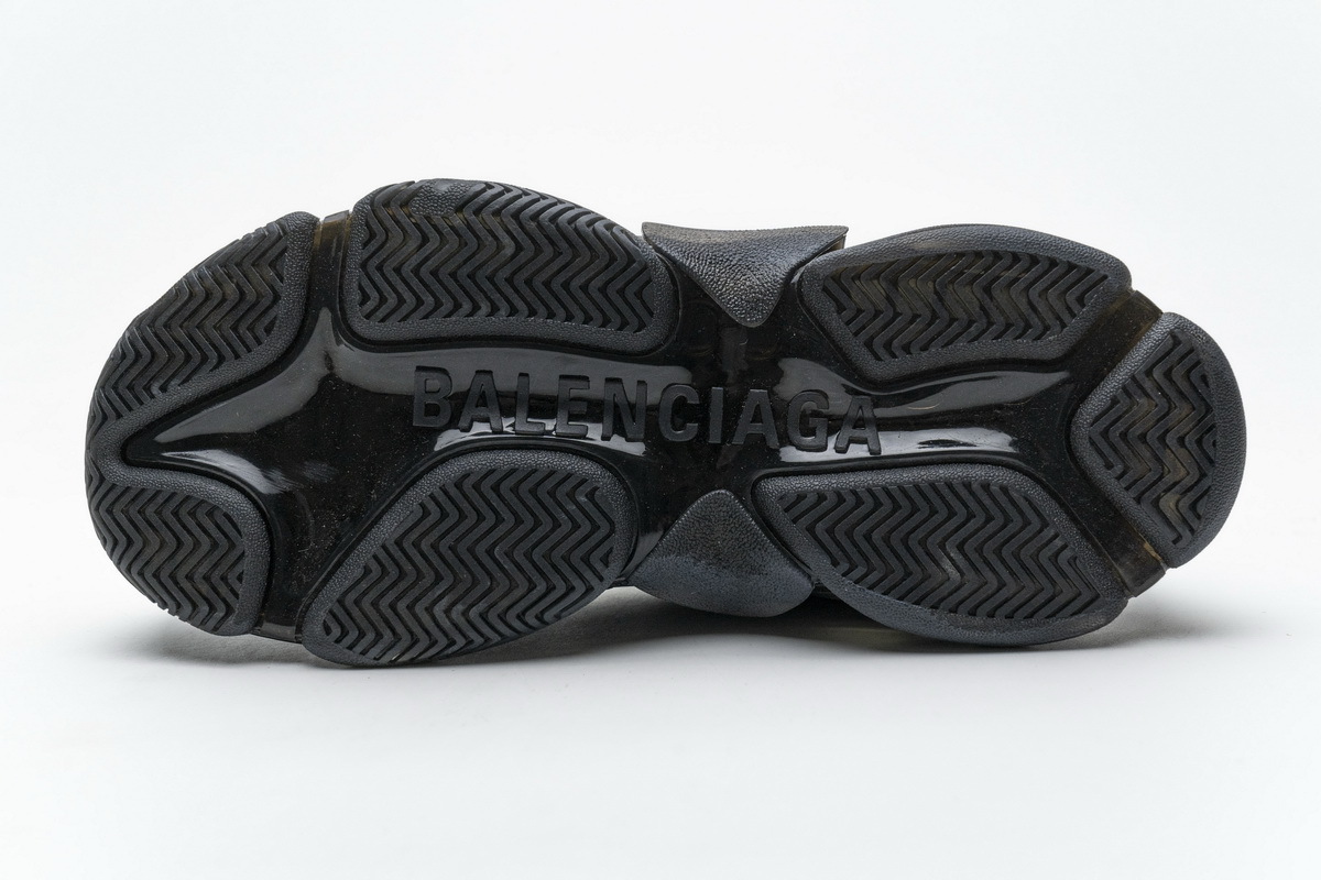 Coco Shoes Balenciaga Triple S Black Brown Red 541624 W09O1 2268 - Cocoshoesvip.net