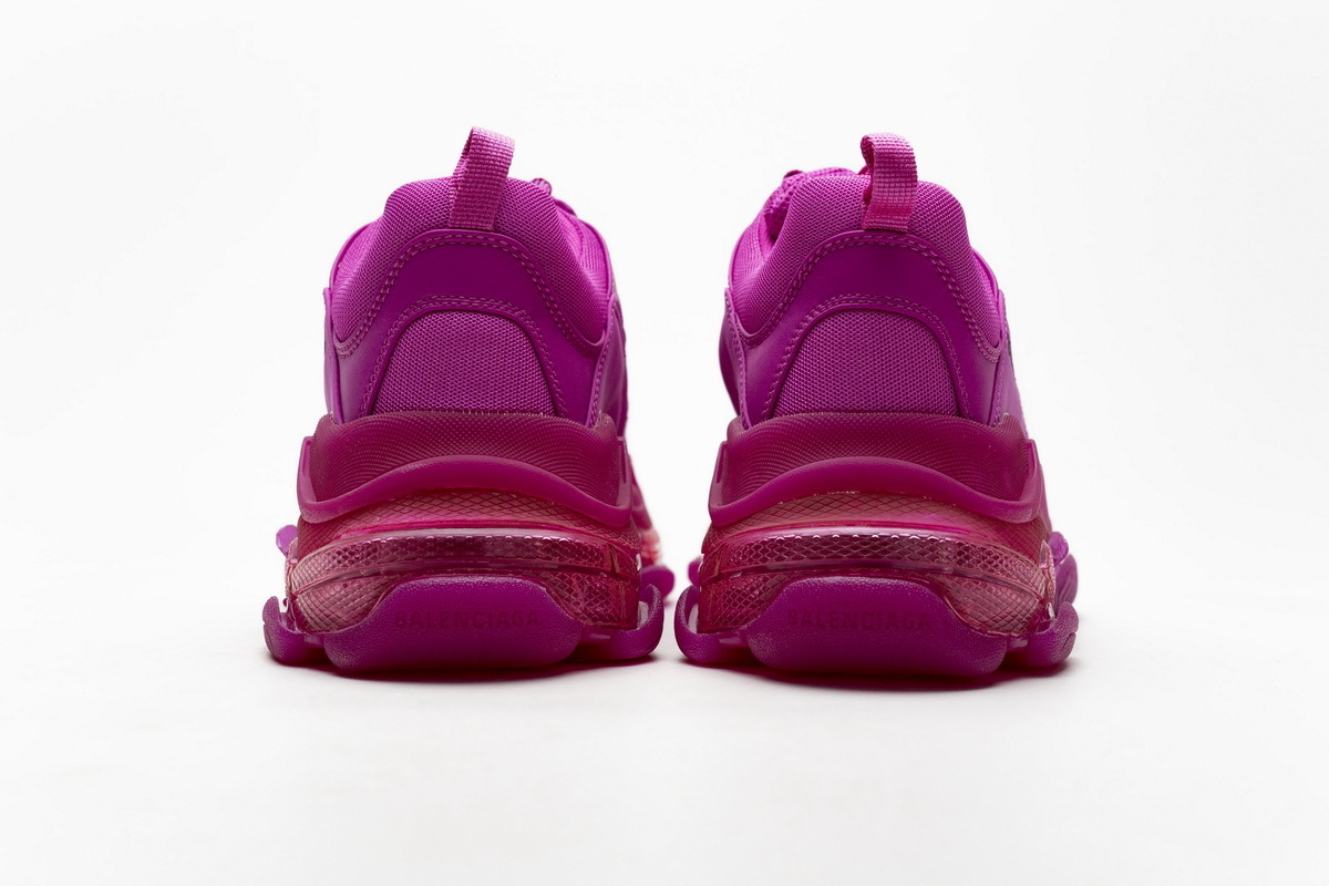 Coco Shoes Balenciaga Triple S Plum Red 541624 W09O1 2132 - Cocoshoesvip.net