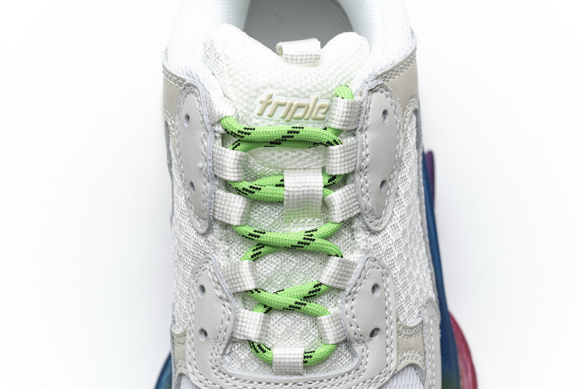 Coco Shoes Balenciaga Triple S Rainbow 544351 W09E1 1895 - Cocoshoesvip.net