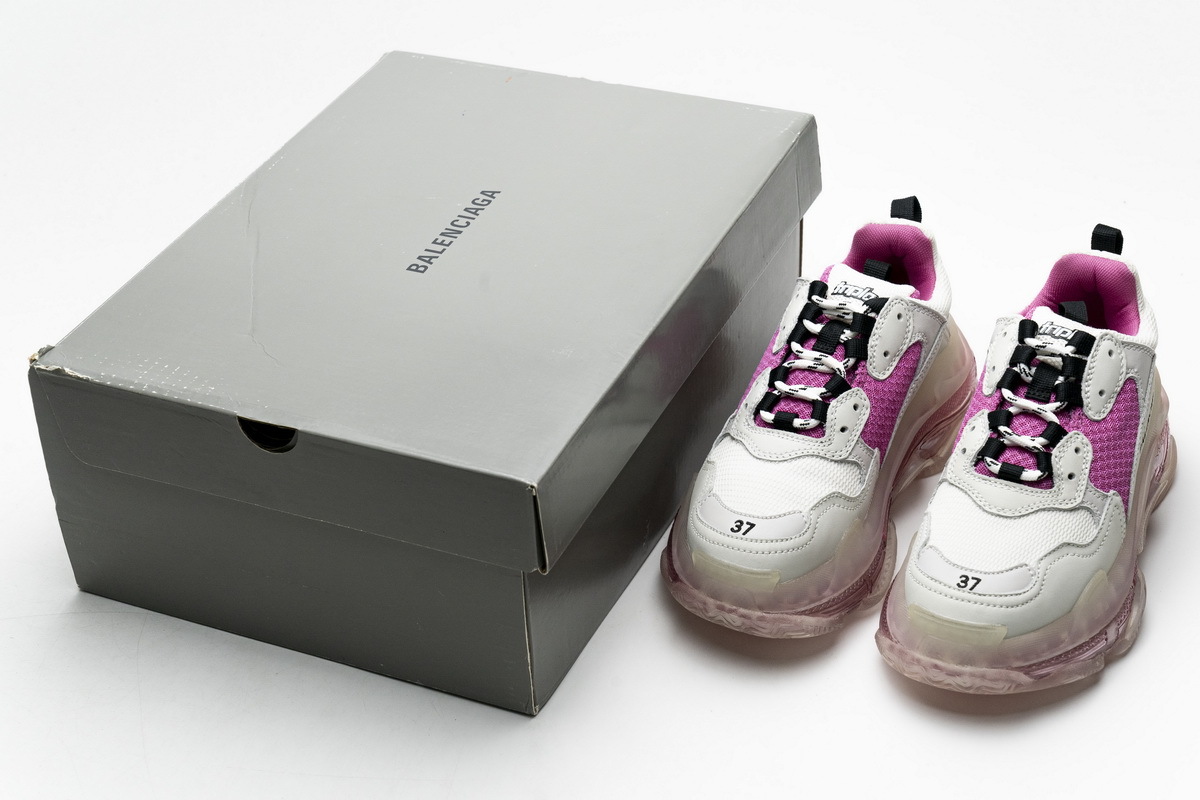 Coco Shoes Balenciaga Triple S Purple Red 544351 W09E1 1633 - Cocoshoesvip.net