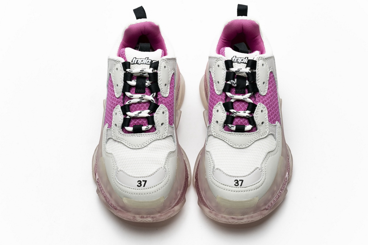 Coco Shoes Balenciaga Triple S Purple Red 544351 W09E1 1633 - Cocoshoesvip.net