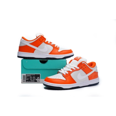 Nike Dunk Low Pro White Orange BQ6817-806 02