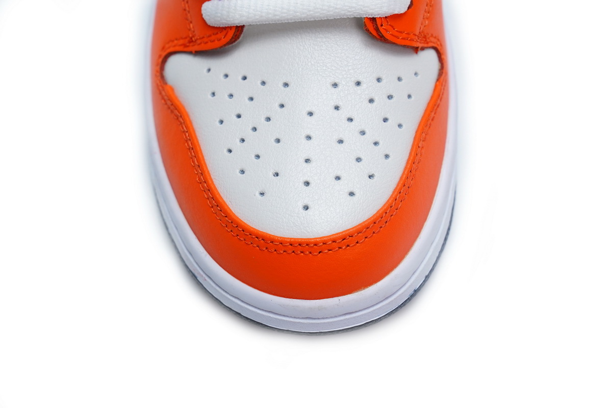Coco Shoes Nike Dunk Low Pro White Orange BQ6817-806 - Cocoshoesvip.net