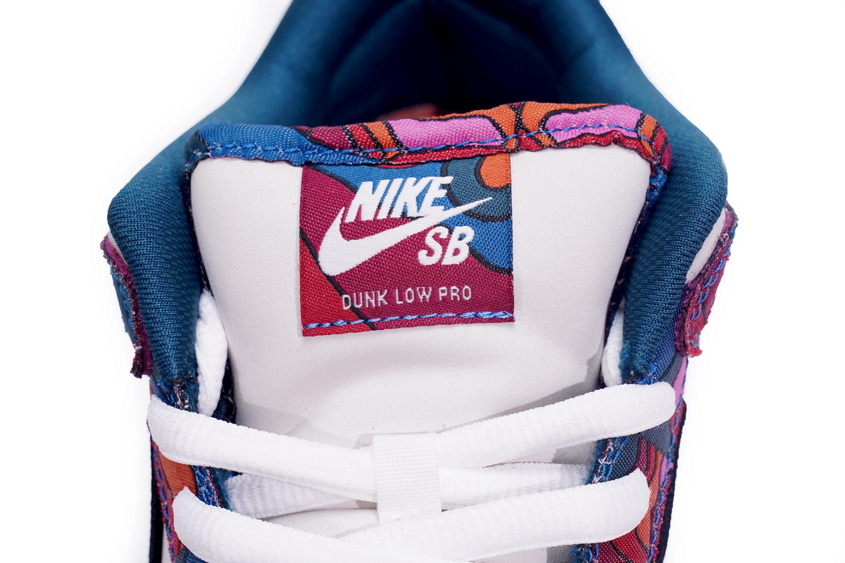 Coco Shoes Nike SB Dunk Low Pro Parra Abstract Art (2021) DH7695-600 - Cocoshoesvip.net