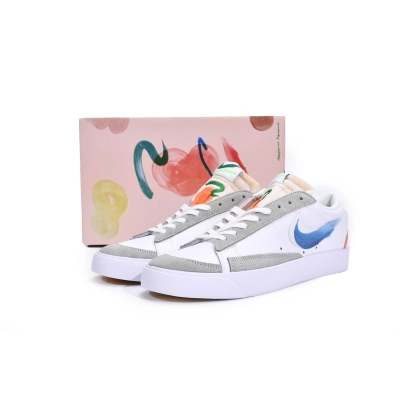 Nike Blazer Low 77 Flyleather Mayumi Yamase White DM0882-100 01