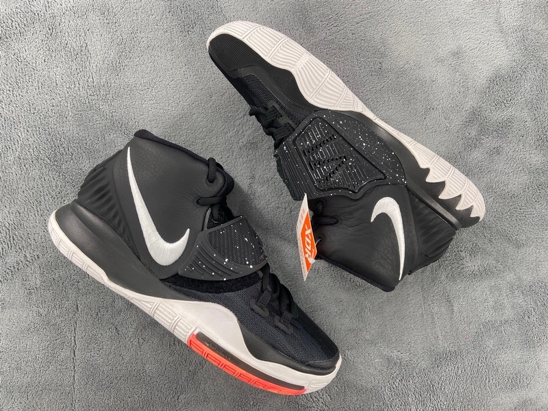 Coco Shoes Nike Kyrie 6 Jet Black White BQ4631-001 - Cocoshoesvip.net
