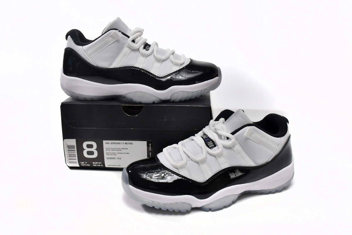 Coco Shoes Air Jordan 11 Retro Low Concord 528895-153 - Cocoshoesvip.net