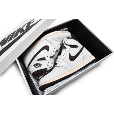 Air Jordan 1 Retro High OG Sail/Burgundy Crush DO7097-100 02