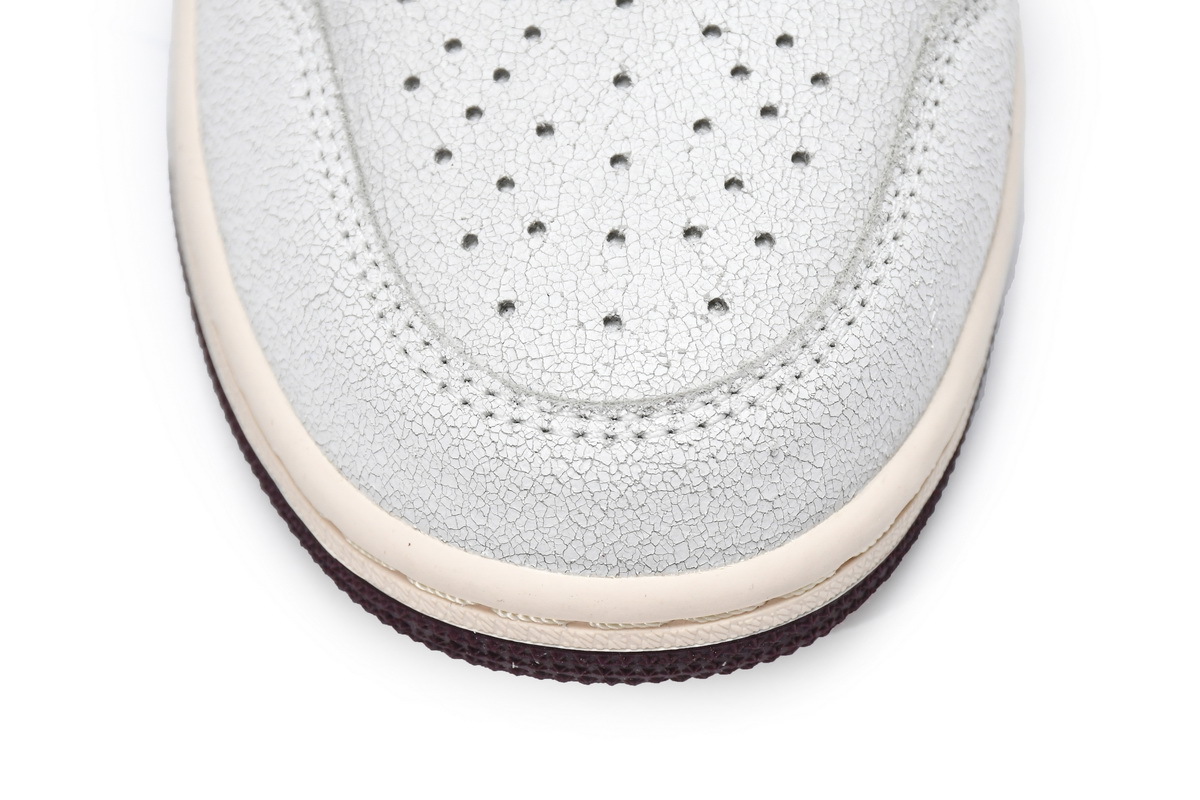 Coco Shoes Air Jordan 1 Retro High OG Sail/Burgundy Crush DO7097-100 - Cocoshoesvip.net