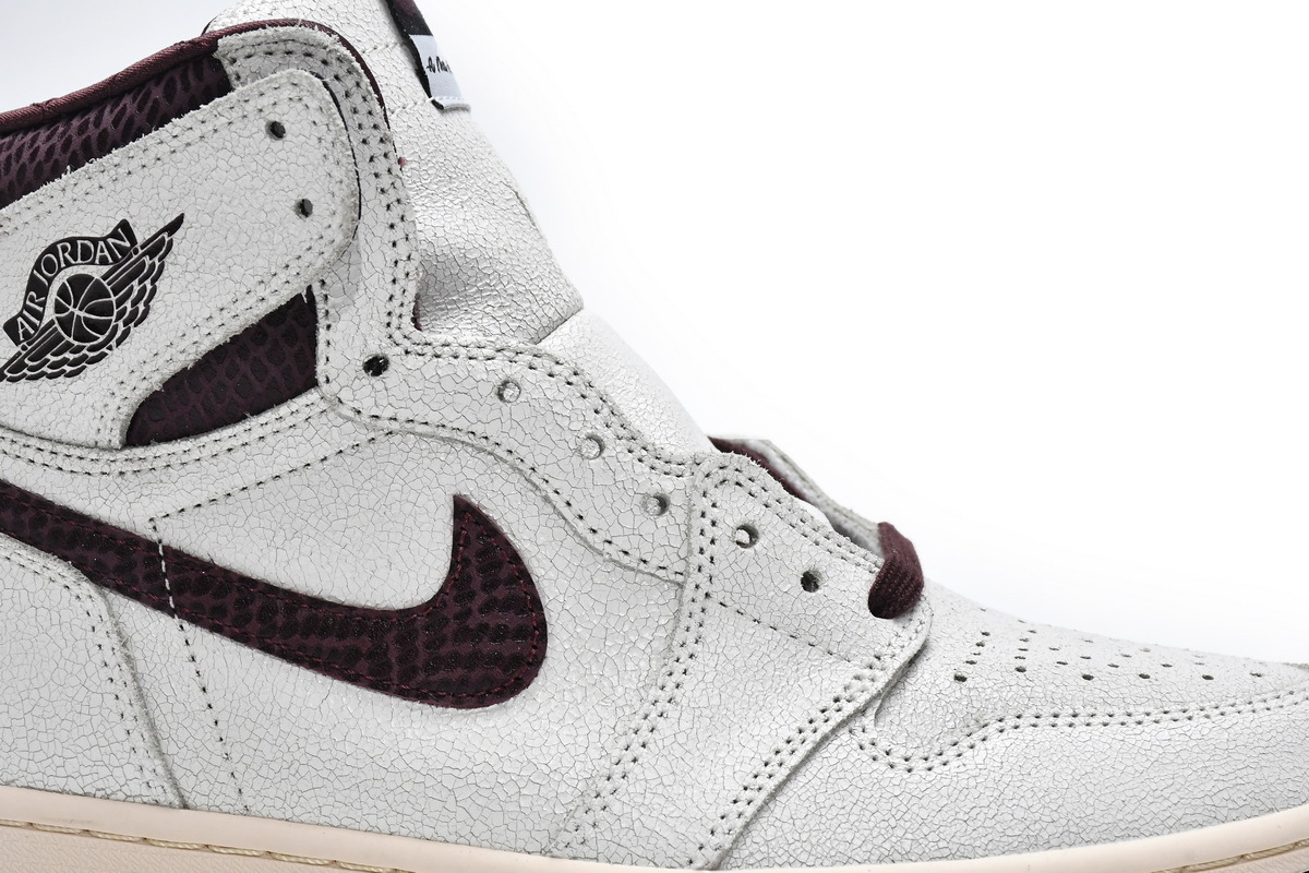 Coco Shoes Air Jordan 1 Retro High OG Sail/Burgundy Crush DO7097-100 - Cocoshoesvip.net