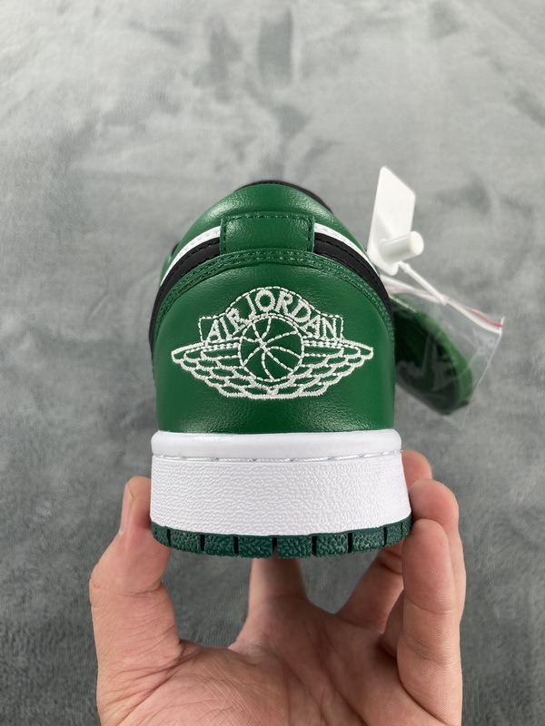 Coco Shoes Air Jordan 1 Low Green Toe 553558-371 - Cocoshoesvip.net