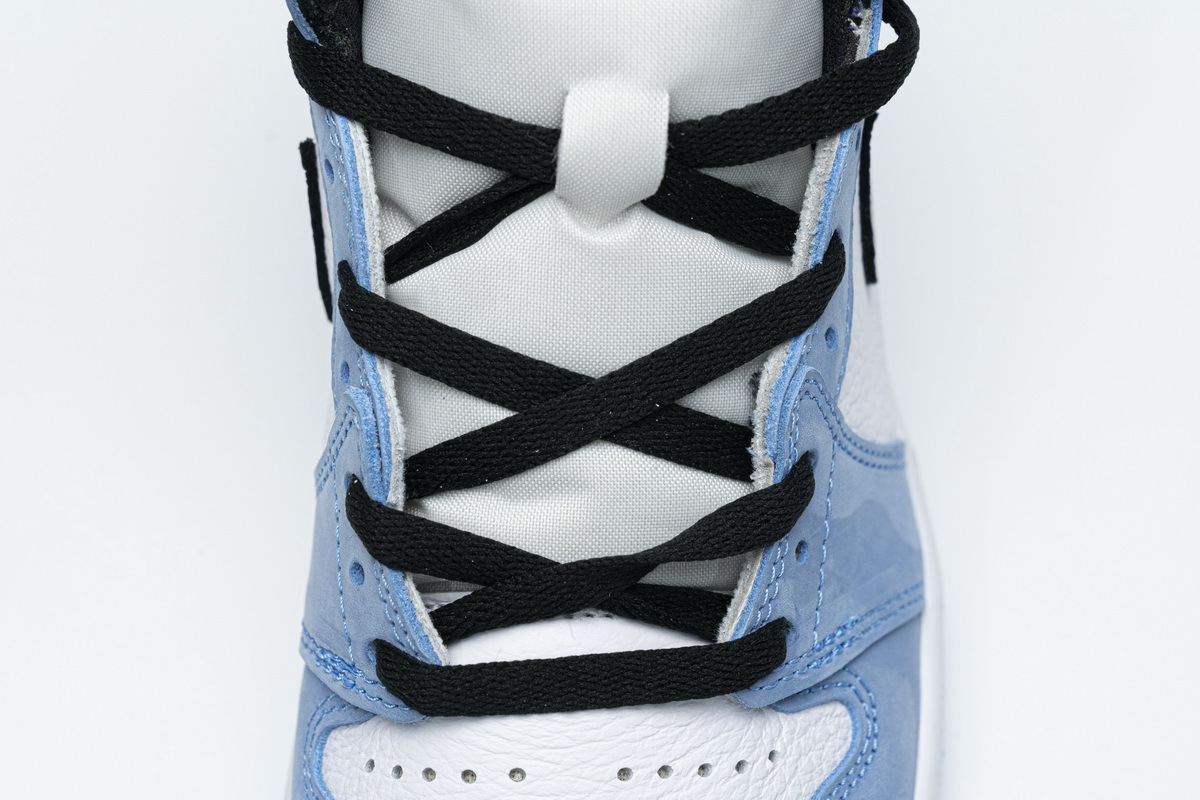 Coco Shoes Air Jordan 1 Retro High White University Blue Black 555088-134 - Cocoshoesvip.net