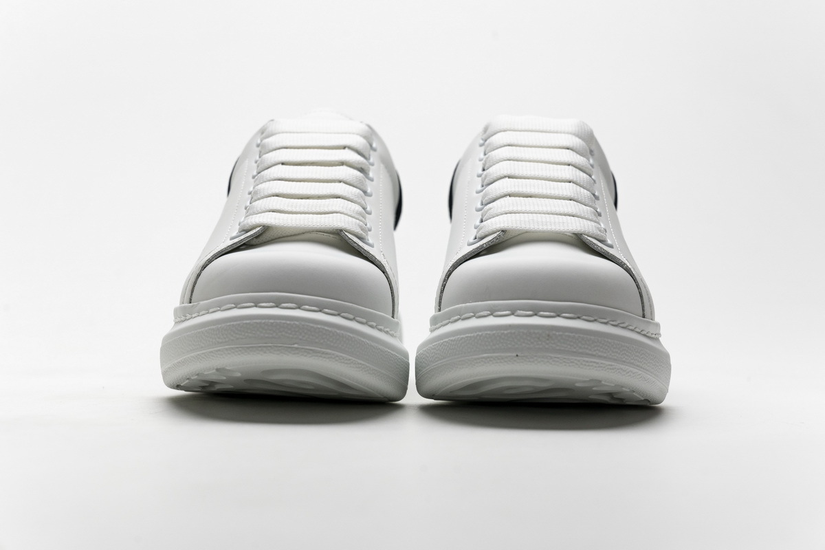 Coco Shoes Alexander McQueen Oversized Ivory Black 553680WHGP59061 - Cocoshoesvip.net