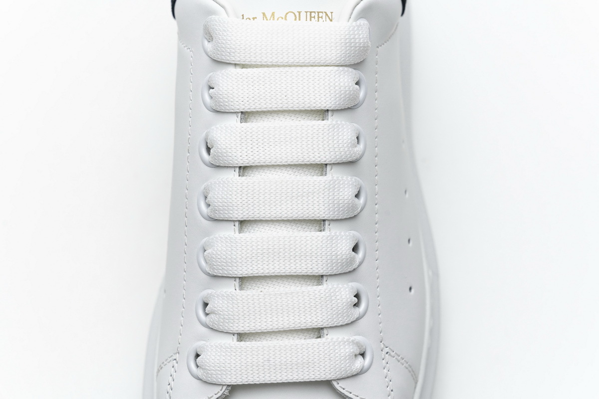 Coco Shoes Alexander McQueen Oversized Ivory Black 553680WHGP59061 - Cocoshoesvip.net