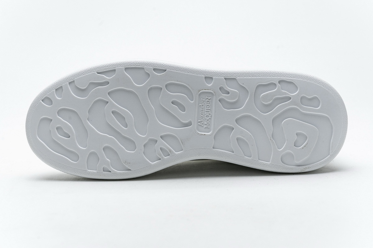 Coco Shoes Alexander McQueen Oversized White Grey 553770 9076 - Cocoshoesvip.net