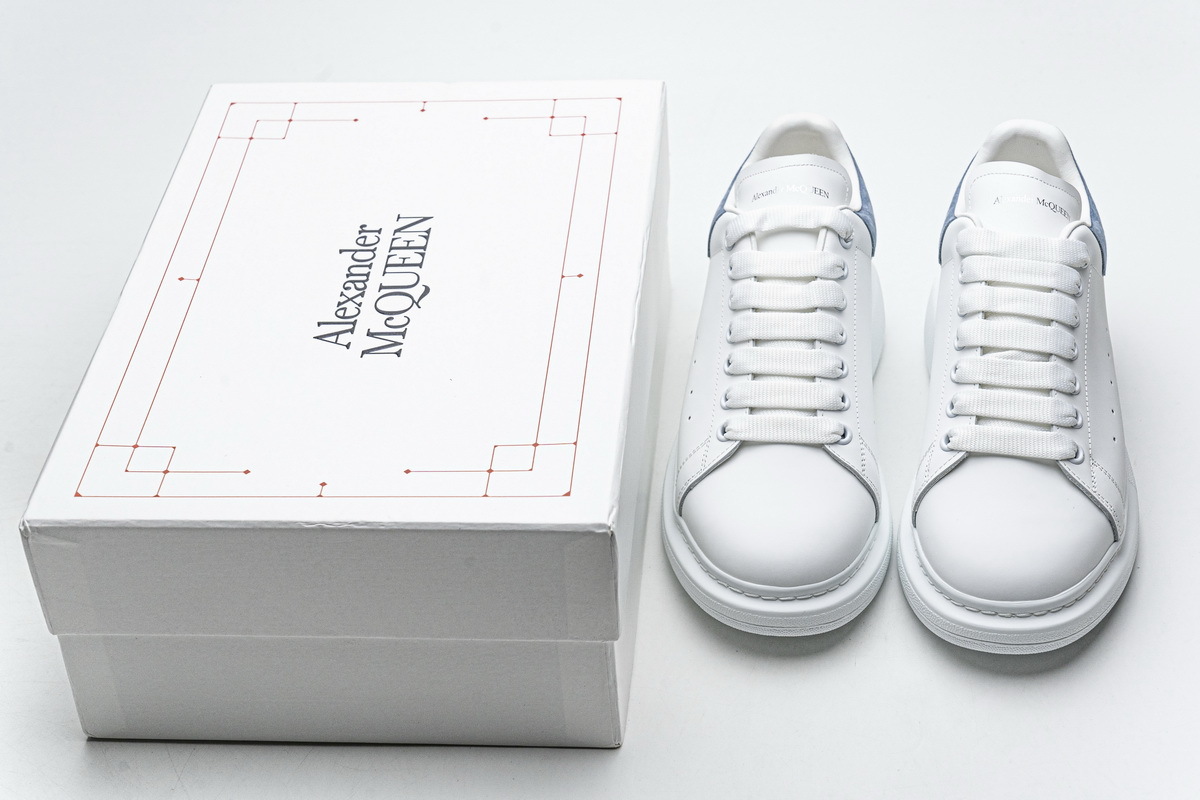 Coco Shoes Alexander McQueen Oversized Smog Blue - Cocoshoesvip.net