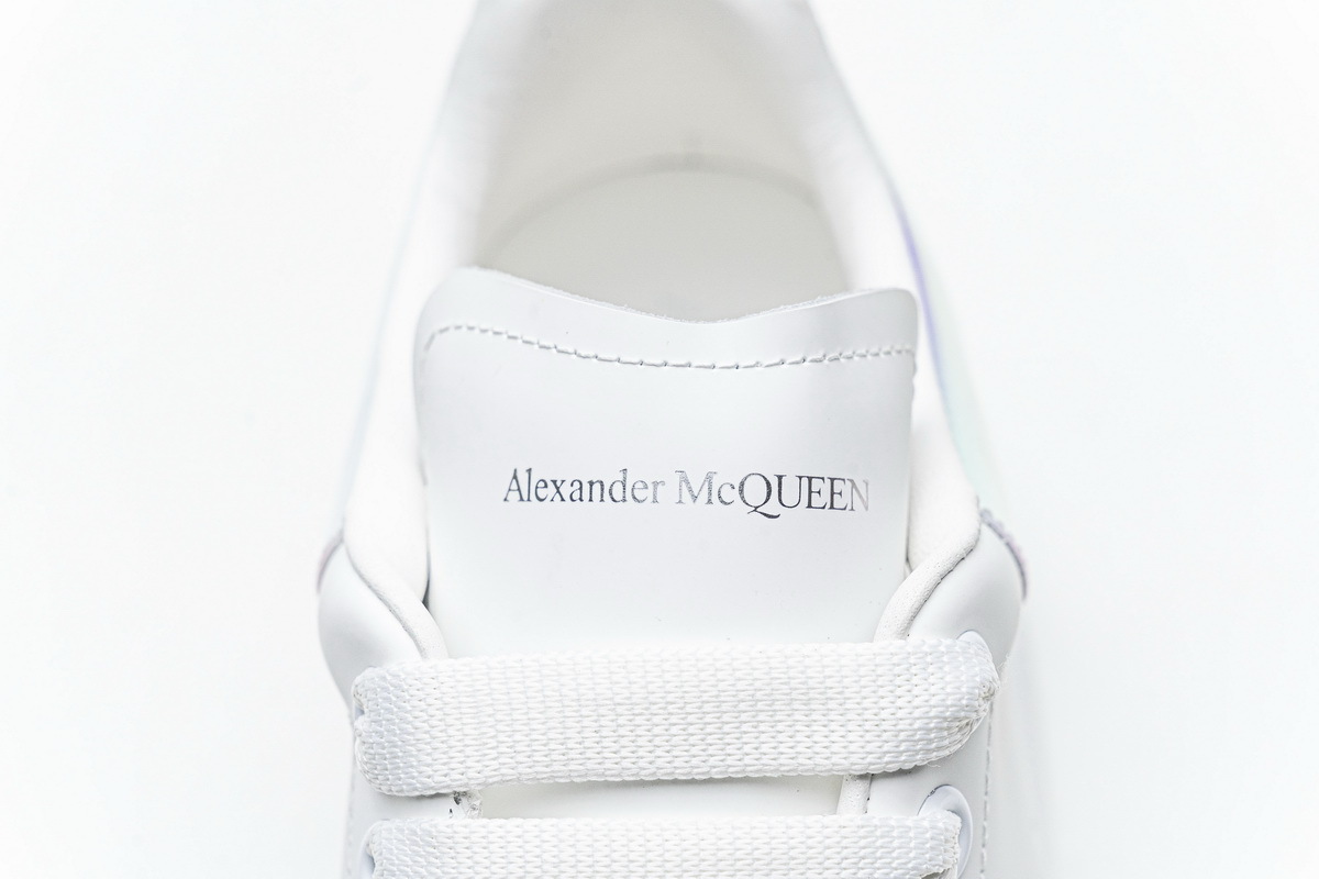 Coco Shoes Alexander McQueen Oversized White Blue - Cocoshoesvip.net