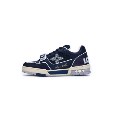 Louis Vuitton Trainer Navy Mesh 1A9DEF 01