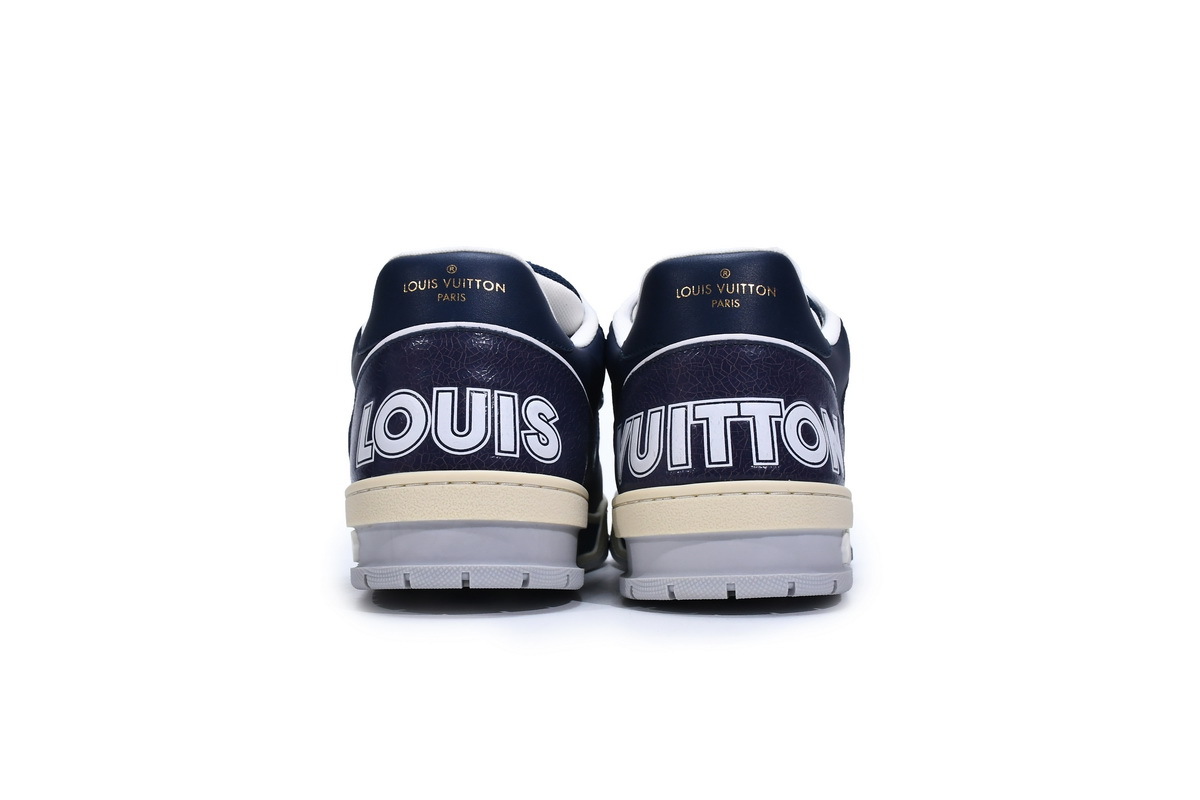 Coco Shoes Louis Vuitton Trainer Navy Mesh 1A9DEF - Cocoshoesvip.net