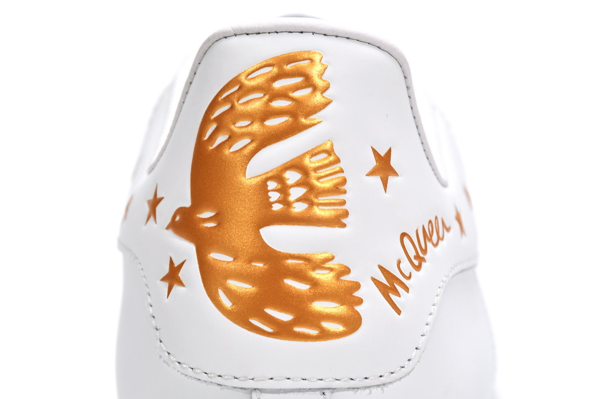 Coco Shoes Alexander McQueen Oversized Golden Phoenix Tail Color - Cocoshoesvip.net