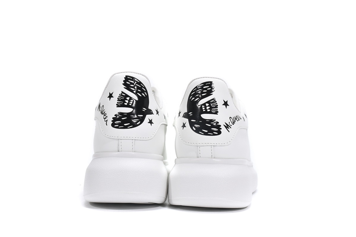 Coco Shoes Alexander McQueen Oversized Black Phoenix Tail Color - Cocoshoesvip.net