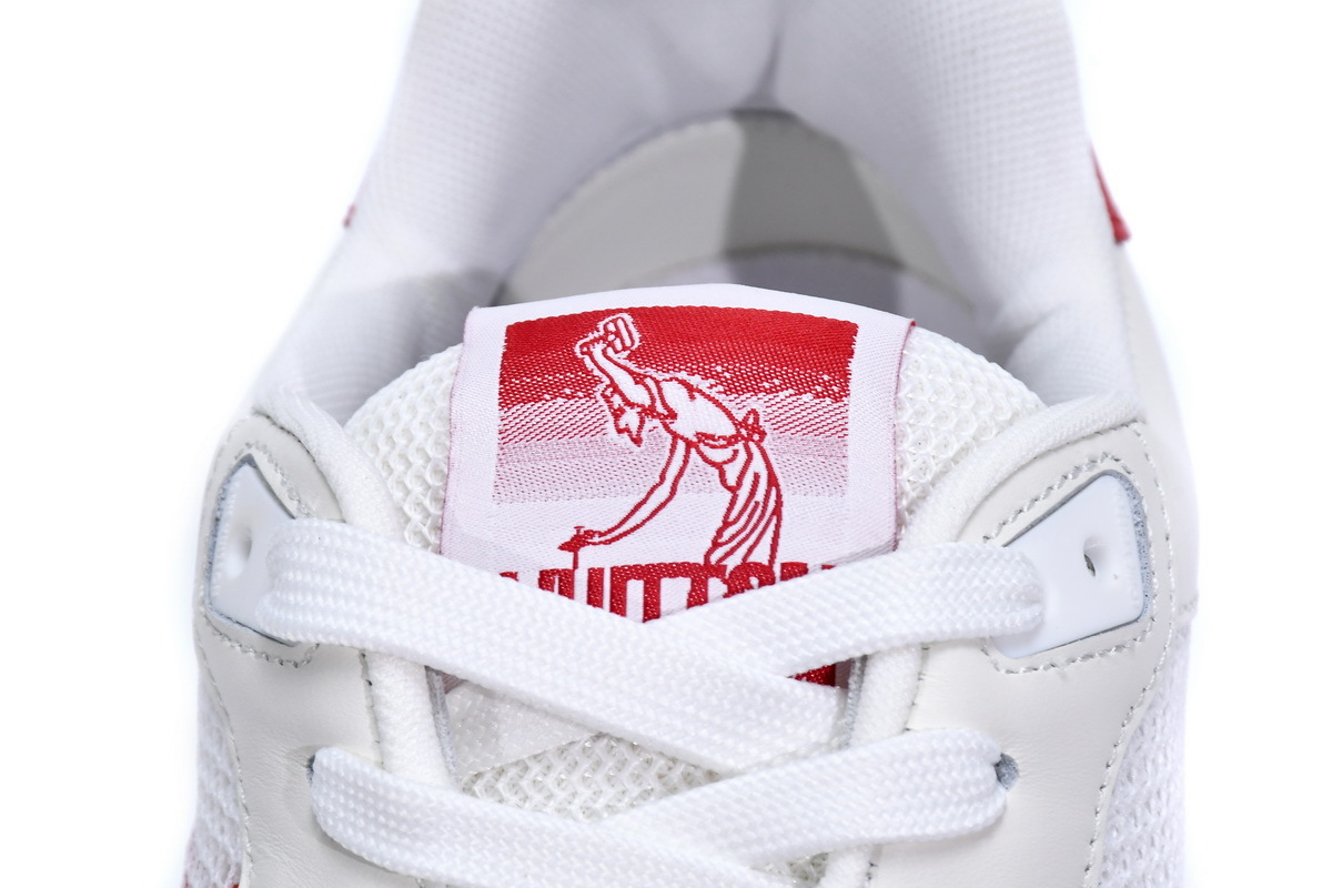 Coco Shoes Louis Vuitton Trainer Red Mesh 1A98VI - Cocoshoesvip.net