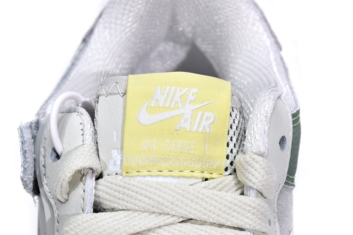 Coco Shoes Nike Air Force 1 Shadow Spruce Aura White CW2655-001 - Cocoshoesvip.net