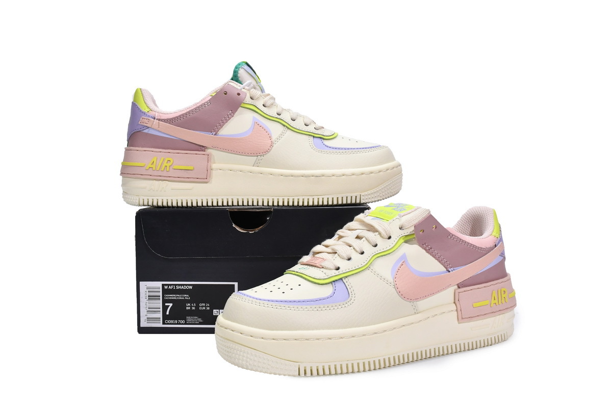 Coco Shoes Nike Air Force 1 Shadow Cashmere CI0919-700 - Cocoshoesvip.net