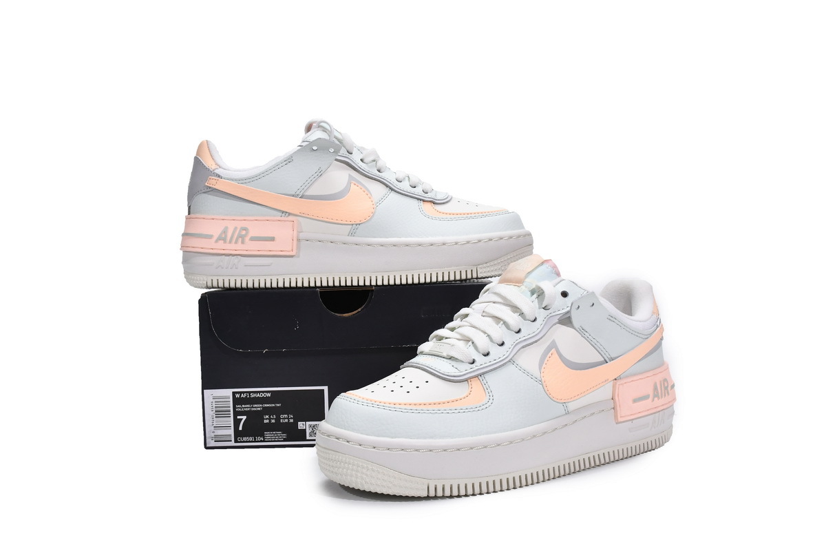 Coco Shoes Nike Air Force 1 Low Shadow Sail Barely Green CU8591-104 - Cocoshoesvip.net