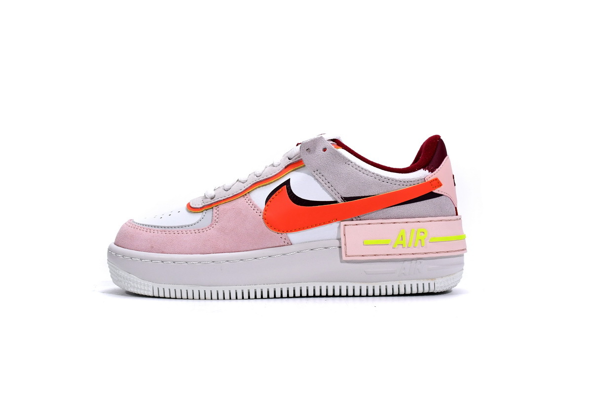 Coco Shoes Nike Air Force 1 Shadow Orange Pearl CU8591-600 - Cocoshoesvip.net