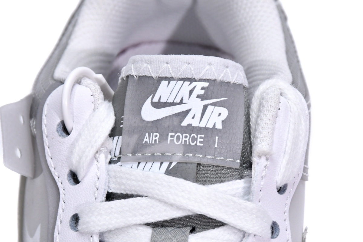Coco Shoes Nike Air Force 1 Shadow White Grey CK6561-100 - Cocoshoesvip.net