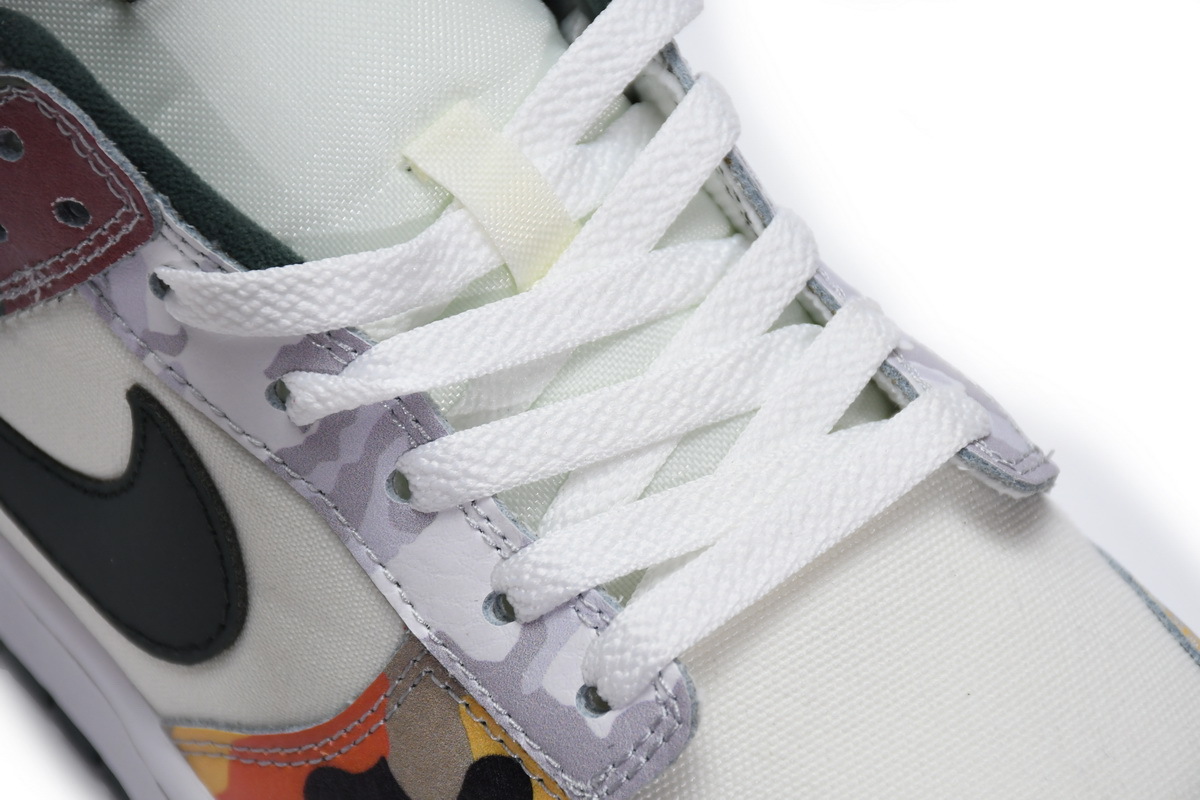 Coco Shoes Nike Dunk Low SE Sail Multi-Camo DH0957-100 - Cocoshoesvip.net