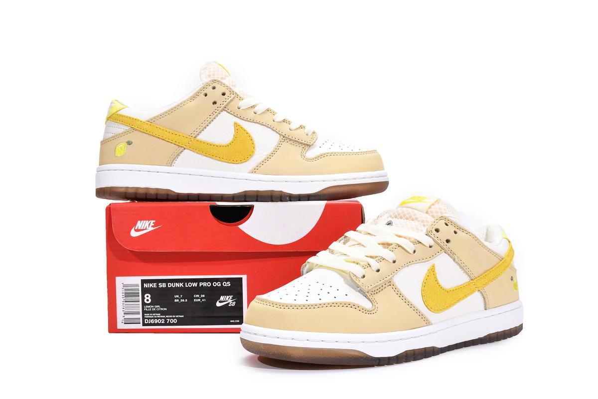 Coco Shoes Nike Dunk Low Lemon Drop DJ6902-700 - Cocoshoesvip.net