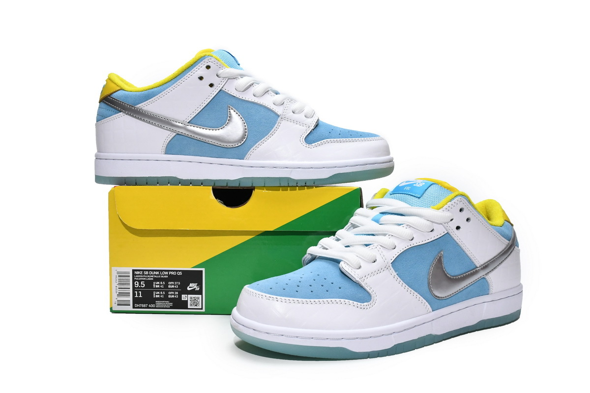 Coco Shoes Nike SB Dunk Low Pro FTC Lagoon Pulse (Regular Box) DH7687-400 - Cocoshoesvip.net